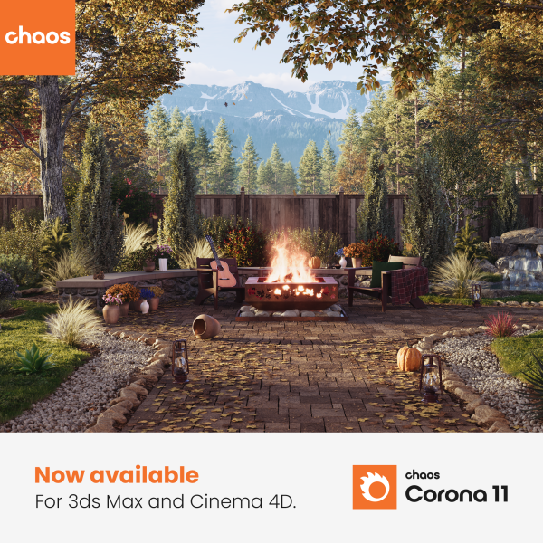 Chaos Corona 11 for 3dsMax and Cinema 4D - Amido